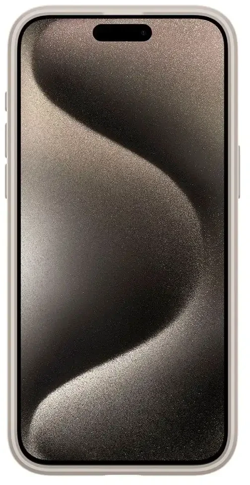 Spigen Ultra Hybrid (MagFit) dėklas skirtas Apple iPhone 15 Pro, spalva - Frost Natural Titanium
