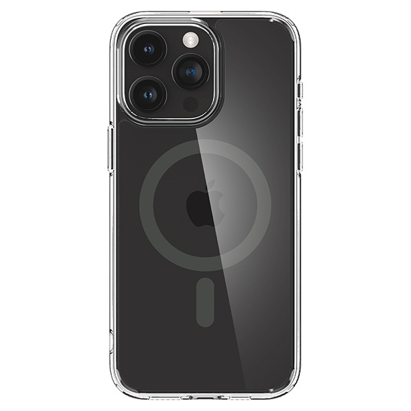 Spigen Ultra Hybrid (MagFit) dėklas skirtas Apple iPhone 15 Pro, Grafito spalvos