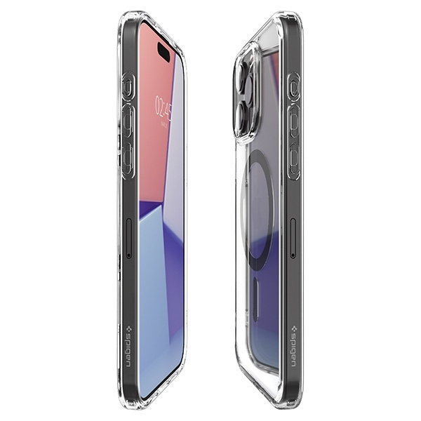 Spigen Ultra Hybrid (MagFit) dėklas skirtas Apple iPhone 15 Pro, Grafito spalvos