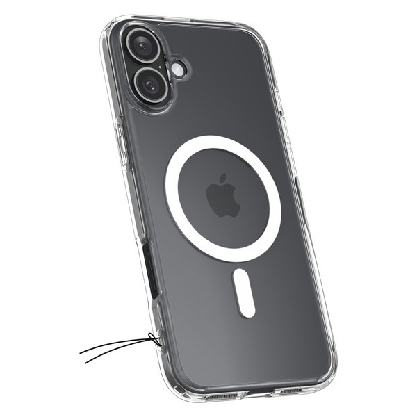 Dėklas Spigen Ultra Hybrid MagSafe, baltos spalvos – Apple iPhone 16 Plus