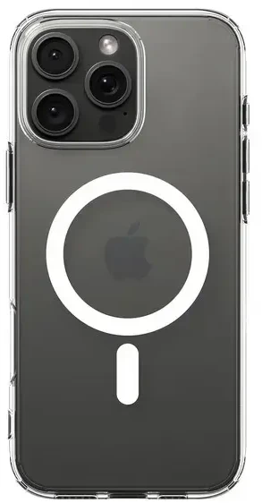 Spigen Ultra Hybrid Mag MagSafe iPhone 16 Pro Max – dėklas telefonui baltos spalvos