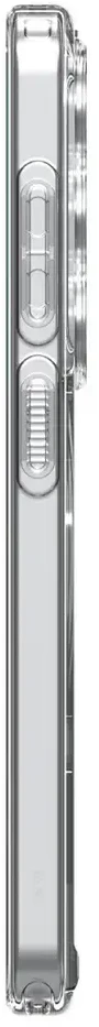 SPIGEN ULTRA HYBRID MAG dėklas, suderinamas su MagSafe, skirtas S26, skaidrus / baltas