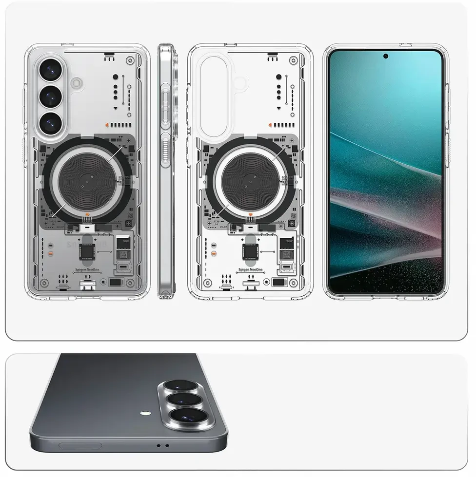 Dėklas „Spigen Ultra Hybrid MagSafe“, „Neo One“ – „Samsung Galaxy S26“