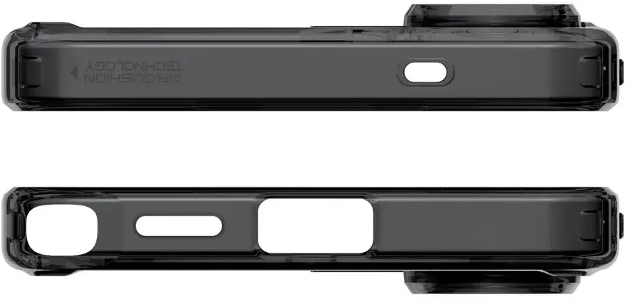 Spigen Ultra Hybrid Mag MagSafe dėklas skirtas Samsung Galaxy S26 Ultra Zero One – Clear Juodas
