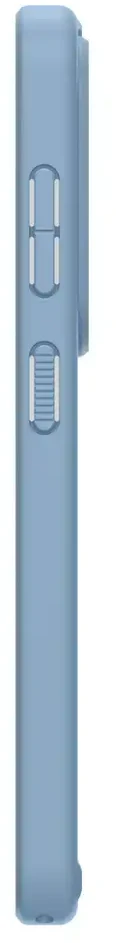 Spigen Ultra Hybrid Mag MagSafe dėklas skirtas Samsung Galaxy S26+ – skaidrus ir mėlynos spalvos