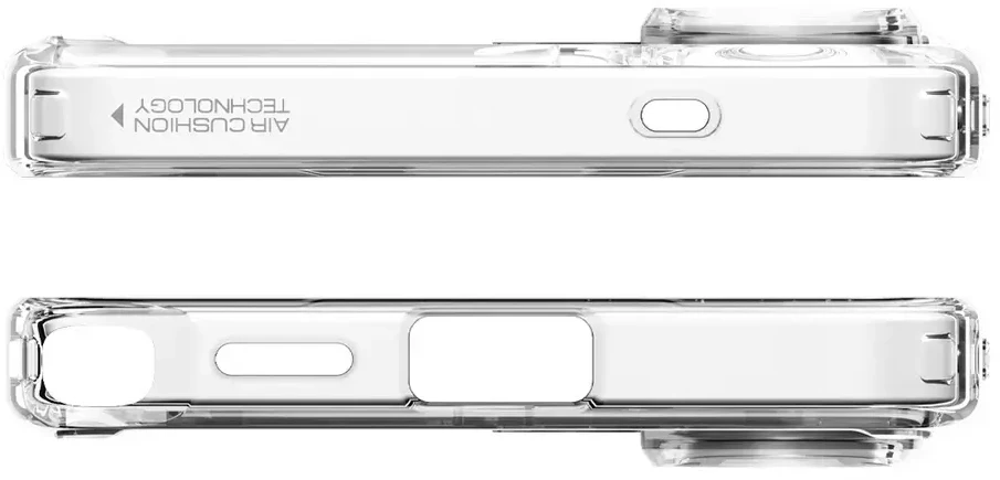 Spigen Ultra Hybrid Mag MagSafe dėklas skirtas Samsung Galaxy S26 Ultra – Clear and Baltas