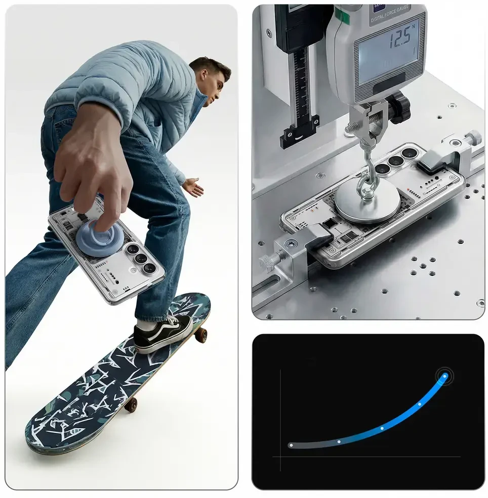 Dėklas „Spigen Ultra Hybrid MagSafe“, „Neo One“ – „Samsung Galaxy S26“