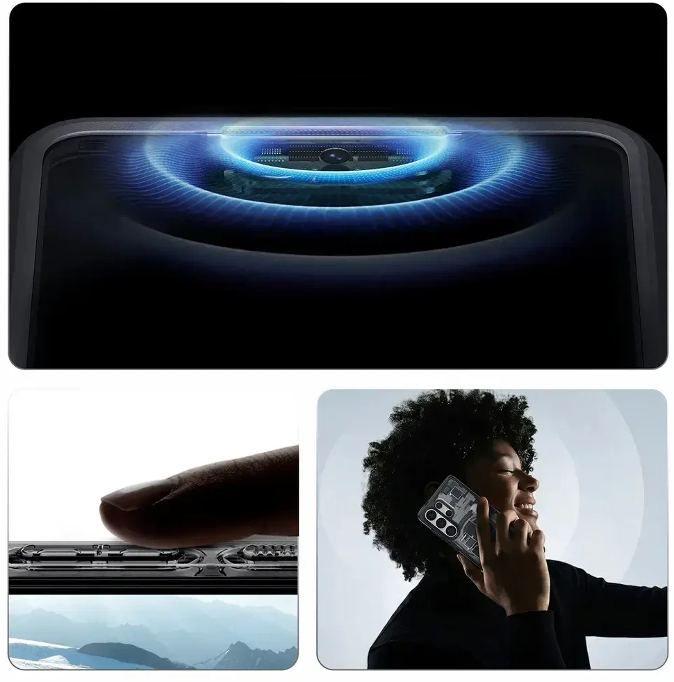 Spigen Ultra Hybrid Mag MagSafe dėklas skirtas Samsung Galaxy S26 Ultra Zero One – Clear Juodas