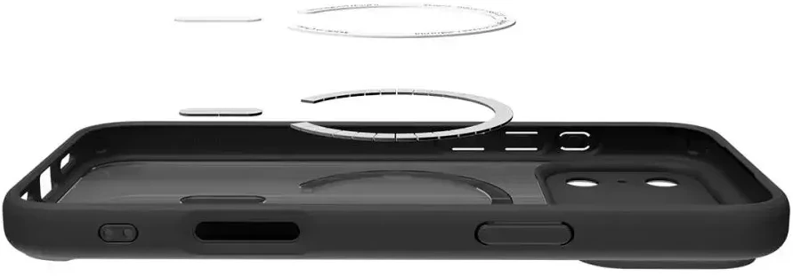 Spigen Ultra Hybrid MagSafe dėklas iPhone 17 Pro - Juodas