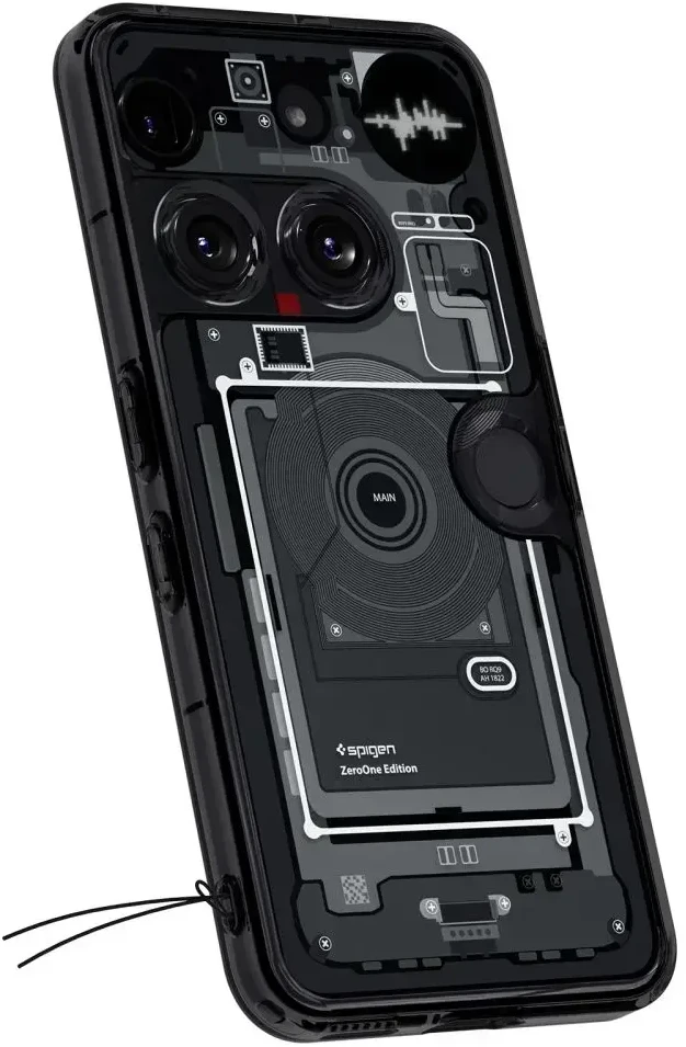 Spigen Ultra Hybrid dėklas skirtas Nothing Phone 3 Zero One – skaidrus