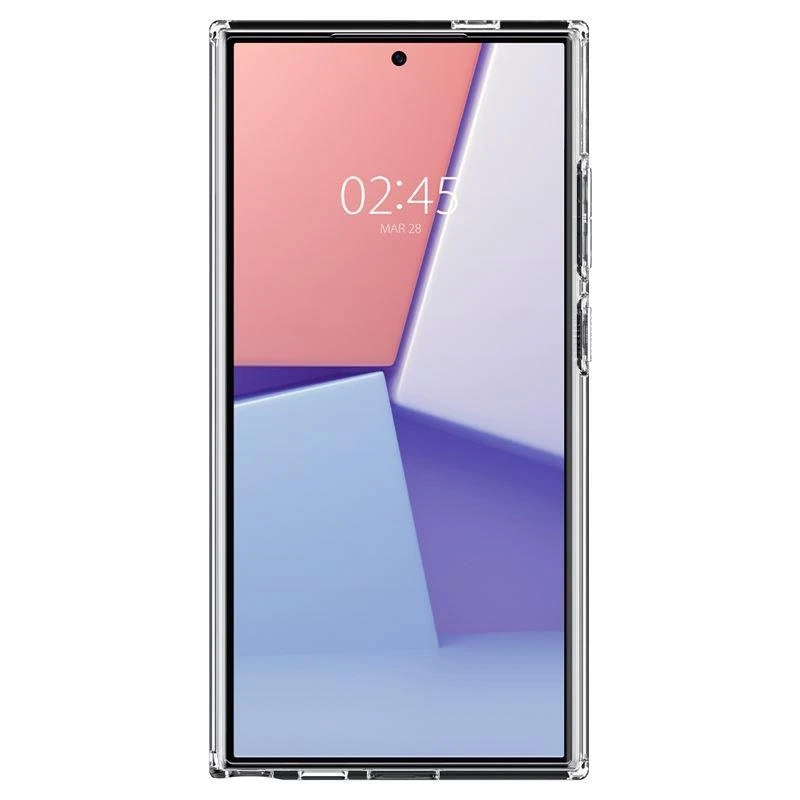 Spigen Ultra Hybrid Onetap Ring dėklas, skirtas Samsung Galaxy 24 Ultra baltos spalvos
