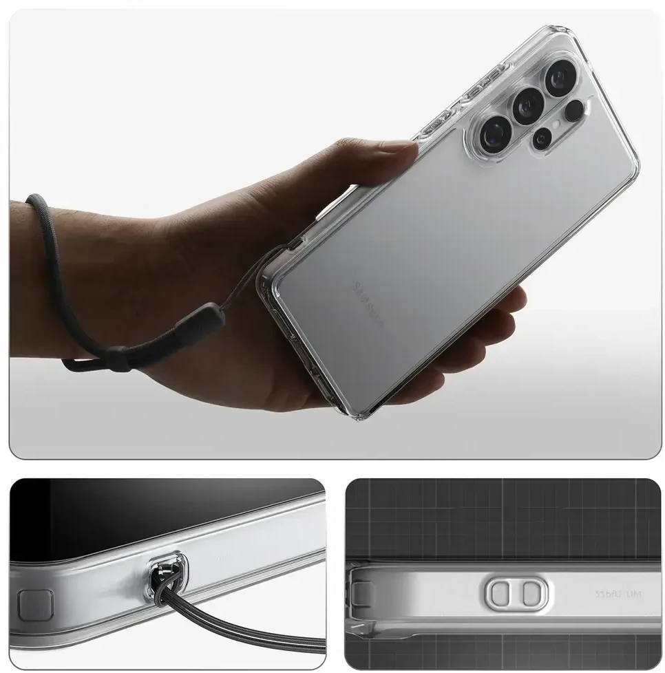 Spigen Ultra Hybrid dėklas skirtas Samsung Galaxy S26 Ultra – skaidrus