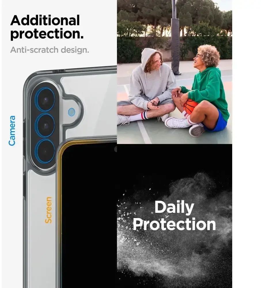 Spigen ULTRA HYBRID Samsung Galaxy A57 5G dėklas SPACE CRYSTAL