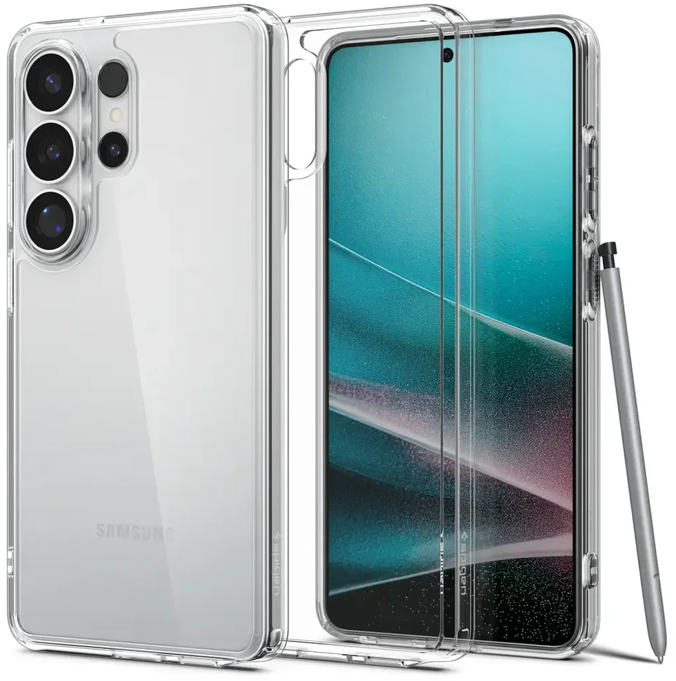 Spigen Ultra Hybrid dėklas skirtas Samsung Galaxy S26 Ultra – skaidrus
