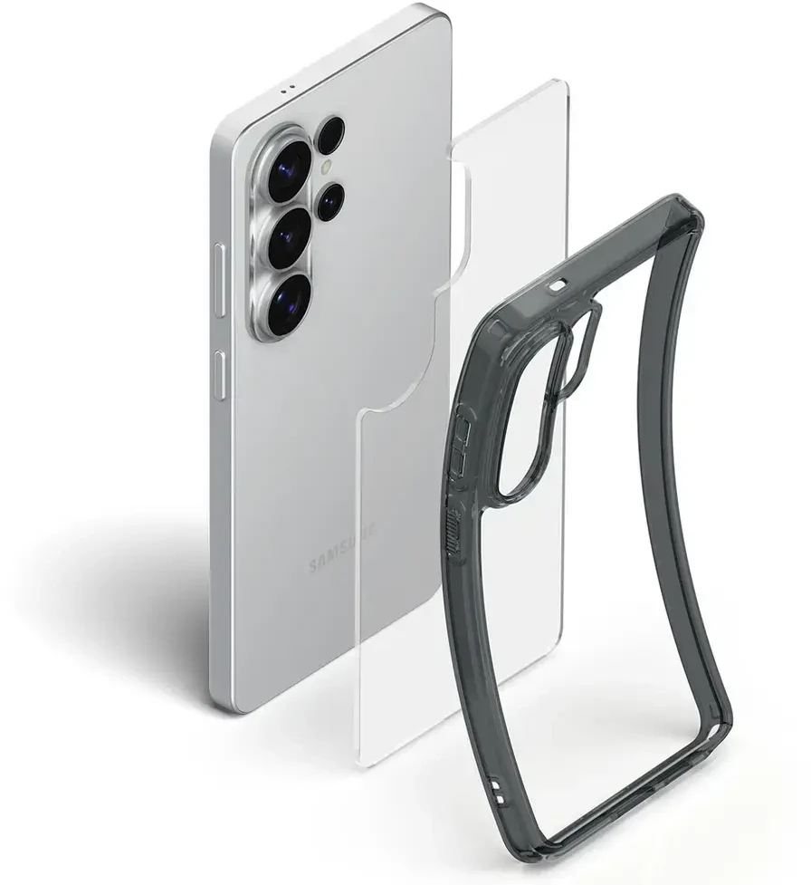 Spigen Ultra Hybrid dėklas skirtas Samsung Galaxy S26 Ultra – pusiau skaidrus