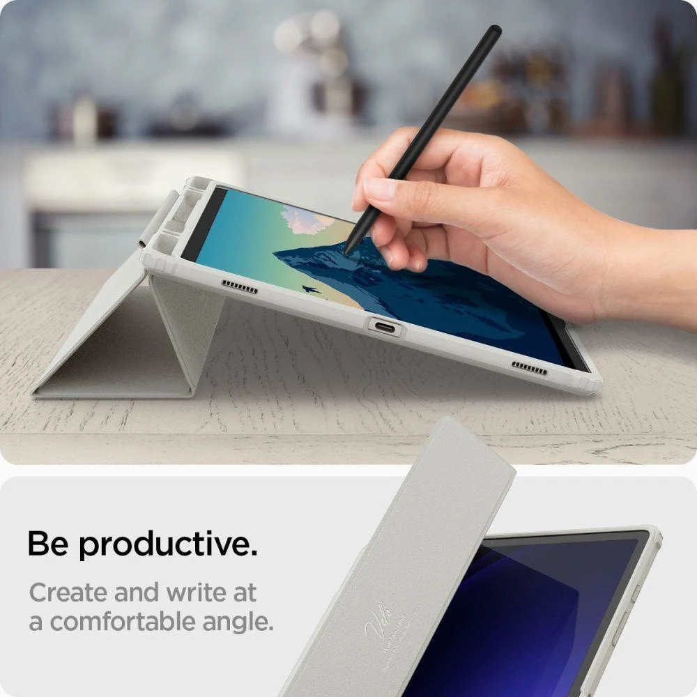 Spigen Ultra Hybrid Pro – Samsung Galaxy Tab S9+ 12.4Grey
