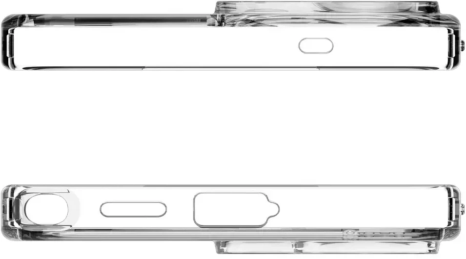 Spigen Ultra Hybrid S Mag MagSafe dėklas skirtas Samsung Galaxy S26 Ultra – Clear and Baltas