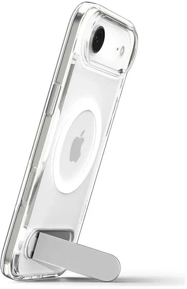 Spigen Ultra Hybrid "S" MagSafe dėklas skirtas Apple iPhone 17 Air – skaidrus and baltos spalvos