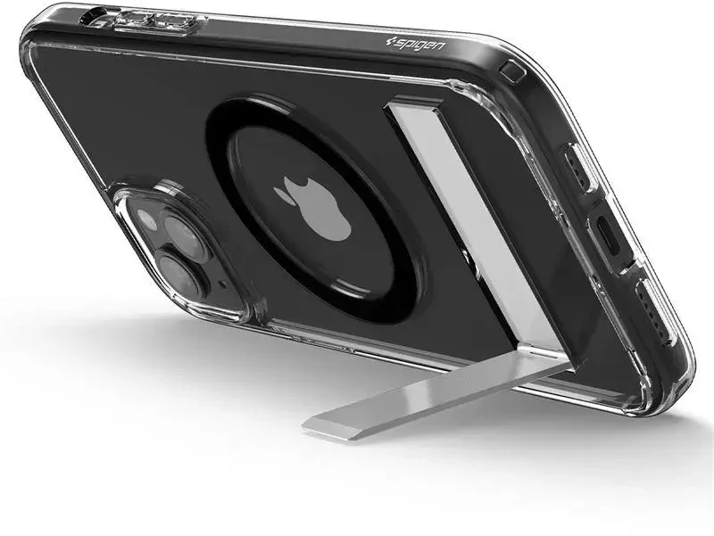 Spigen Ultra Hybrid S (MagFit) dėklas skirtas Apple iPhone 15 Plus, spalva - Crystal Clear