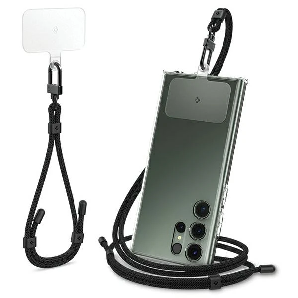 Spigen Universal Strap Set Lanyard and Pendant - Juodas