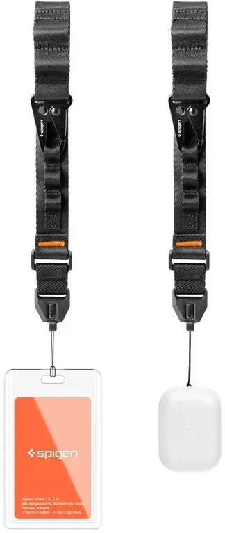 Spigen Universal Wrist Lanyard Strap (Strap 1P) DA30S, juodas