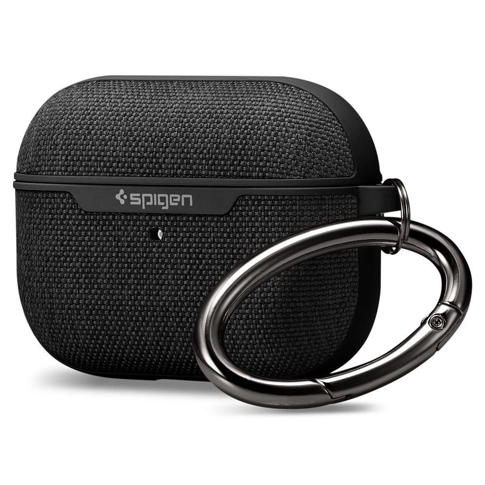 Spigen AirPods Pro dėklas Urban Fit ASD00572 Juodas, Polikarbonatas, Įkrovimo Dėklas, Dėklas nuo įbrėžimų, Apple AirPods Pro