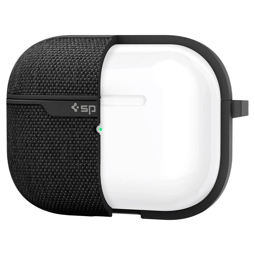 Spigen AirPods Pro dėklas Urban Fit ASD00572 Juodas, Polikarbonatas, Įkrovimo Dėklas, Dėklas nuo įbrėžimų, Apple AirPods Pro