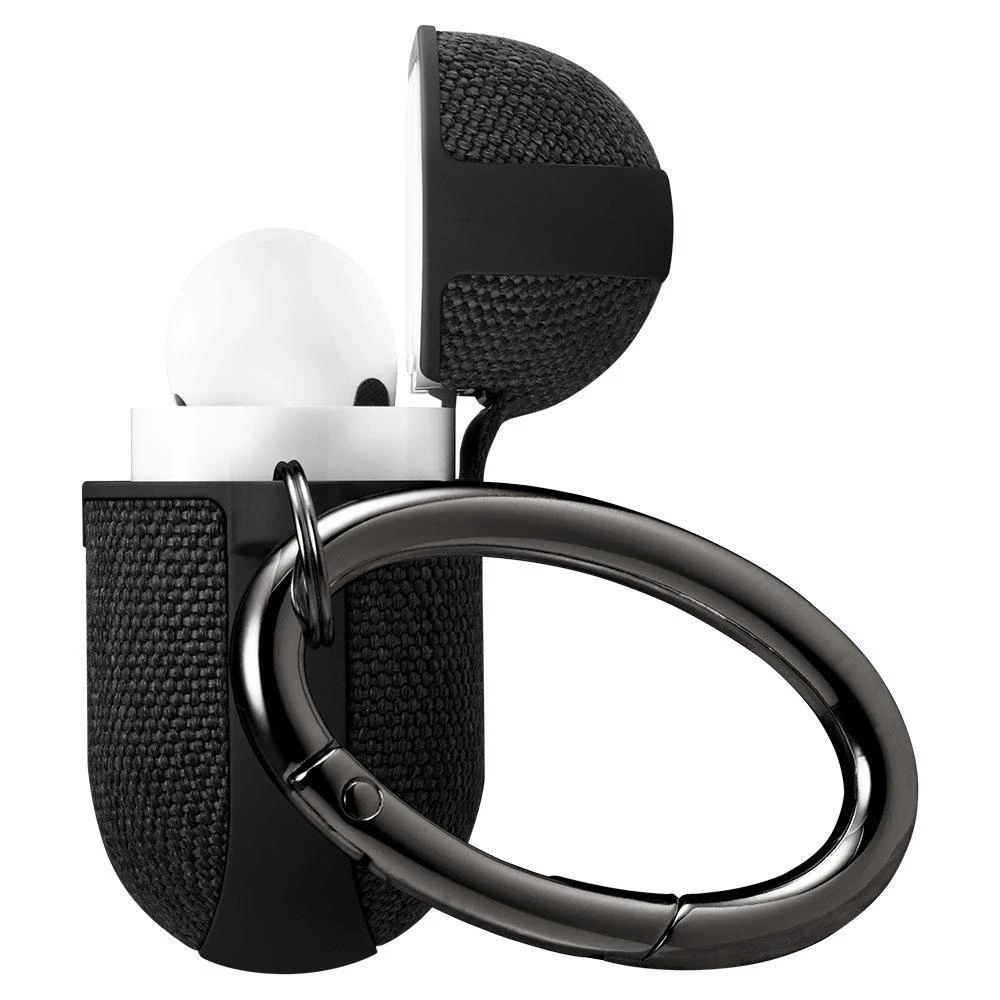 Spigen AirPods Pro dėklas Urban Fit ASD00572 Juodas, Polikarbonatas, Įkrovimo Dėklas, Dėklas nuo įbrėžimų, Apple AirPods Pro