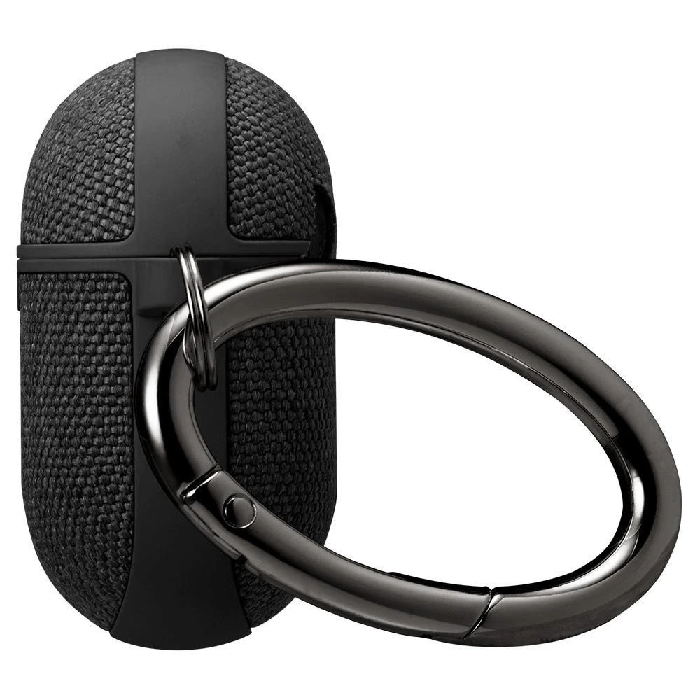Spigen AirPods Pro dėklas Urban Fit ASD00572 Juodas, Polikarbonatas, Įkrovimo Dėklas, Dėklas nuo įbrėžimų, Apple AirPods Pro