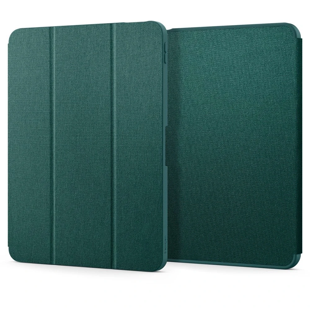 Spigen Urban Fit – dėklas skirtas Apple iPad Air 11 M3 2025 / M2 2024 / Apple iPad Air 10.9 5th-4th gen. 2022-2020 Midnight Žalias