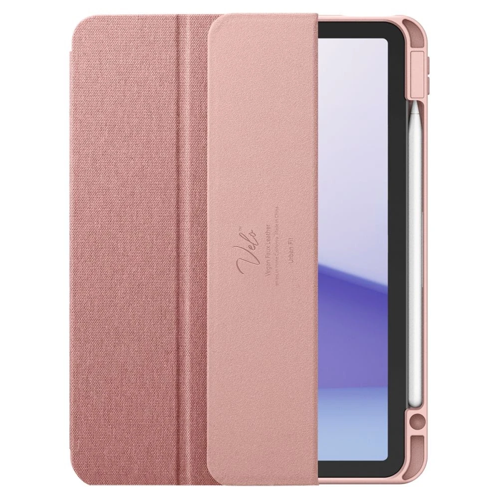 „Spigen Urban Fit“ dėklas Apple iPad Air 11 M3 2025 / M2 2024 / Apple iPad Air 10.9 5-4 kartos 2022-2020 rožinio aukso spalvos
