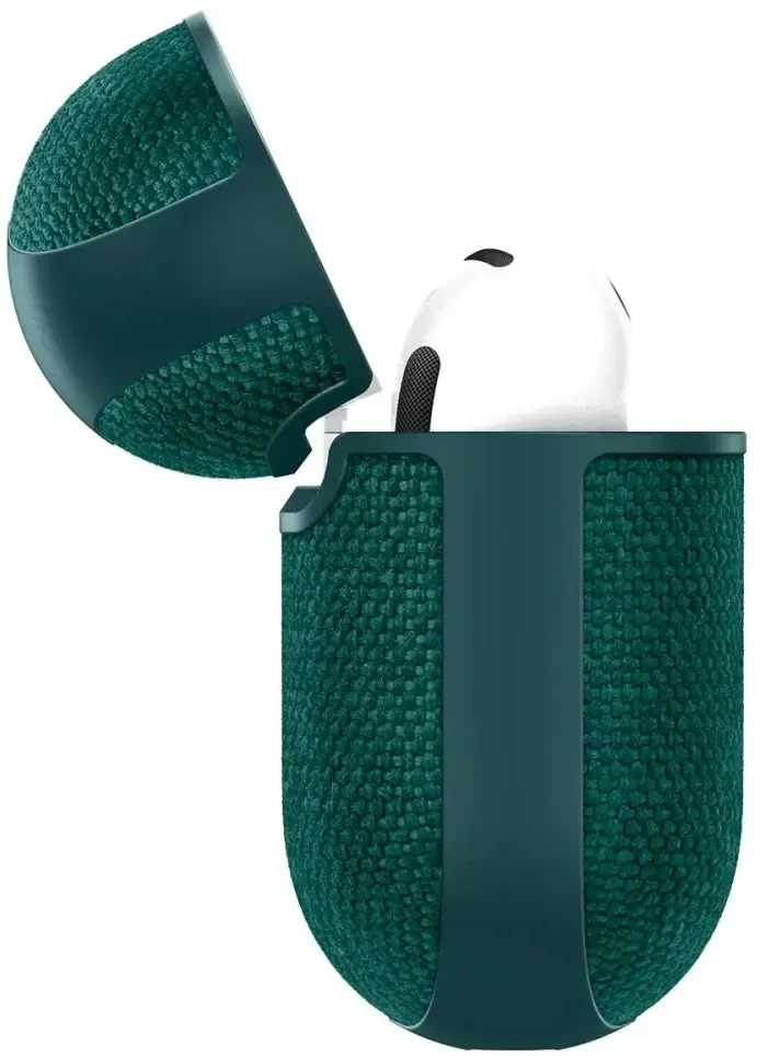 Spigen Urban Fit dėklas skirtas AirPods 4 - žalios spalvos