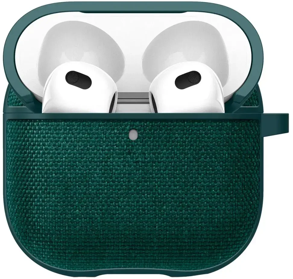 Spigen Urban Fit dėklas skirtas AirPods 4 - žalios spalvos