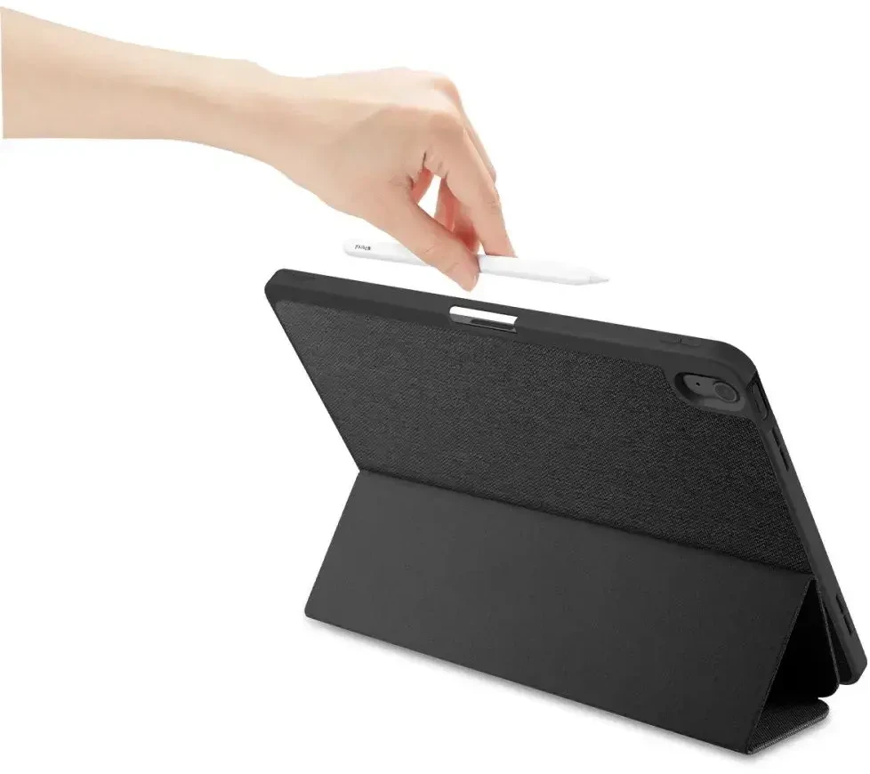 Spigen Urban Fit – dėklas skirtas iPad Air 13 M3 2025 / M2 2024 Juodas