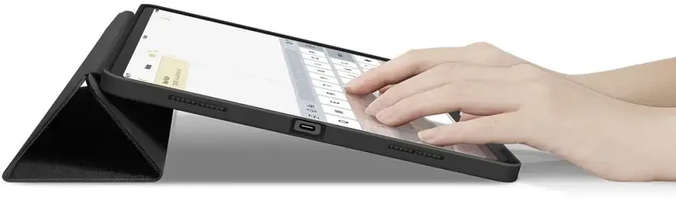 Spigen Urban Fit – dėklas skirtas iPad Air 13 M3 2025 / M2 2024 Juodas