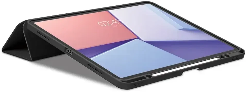 Spigen Urban Fit – dėklas skirtas iPad Air 13 M3 2025 / M2 2024 Juodas