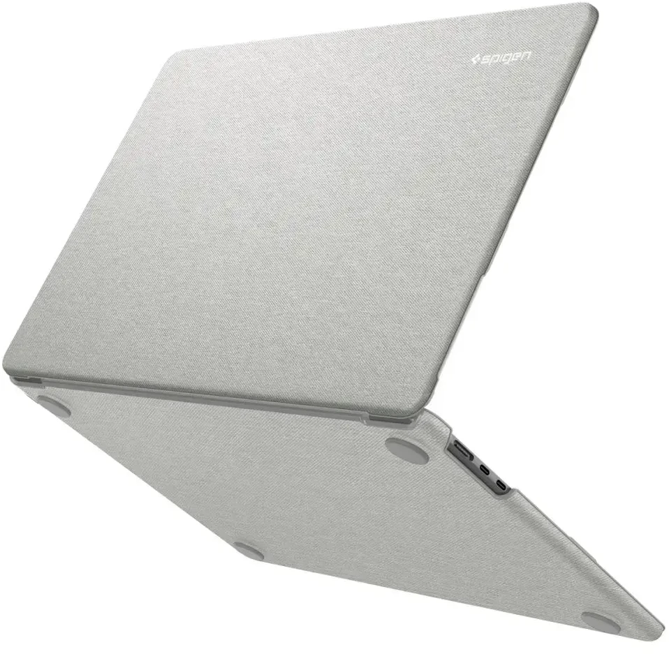 SPIGEN URBAN FIT MACBOOK AIR 15 M2-M5 2023-2026 DĖKLAS HEATHER Pilkas