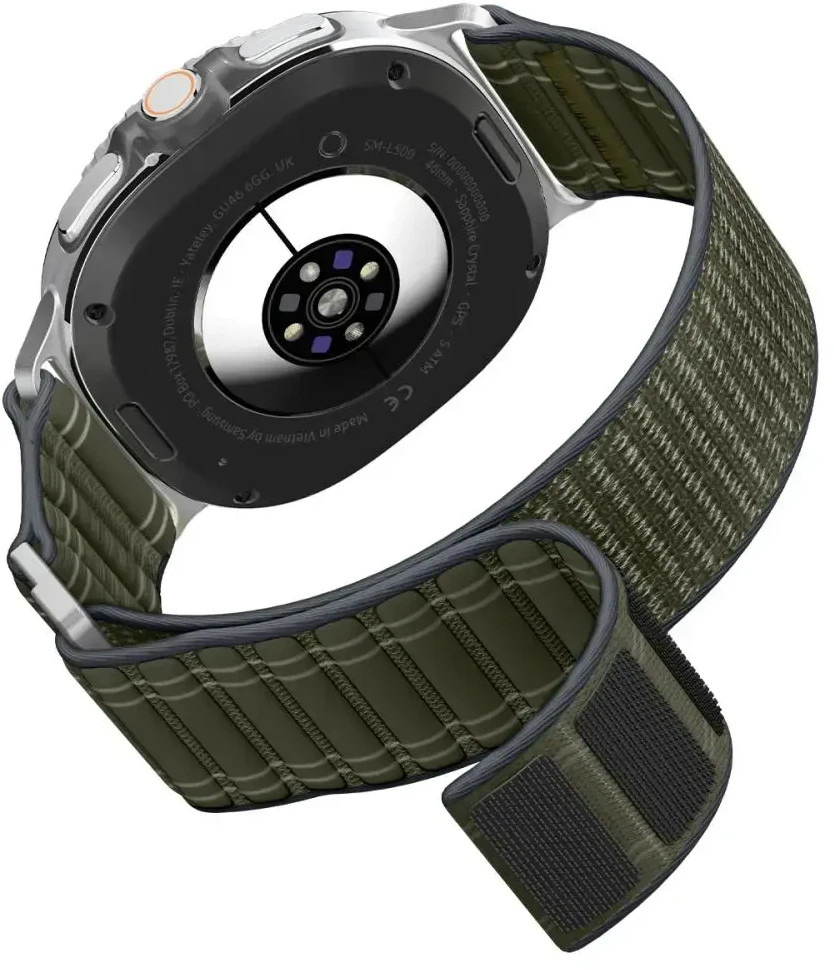 Spigen WBF0 apyrankė skirta Samsung Galaxy Watch 40/44/46 mm – žalios spalvos