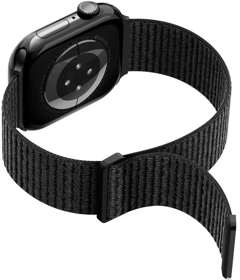 Spigen WBF01 apyrankė, skirta Apple Watch 44 / 45 / 46 / 49 mm - juoda