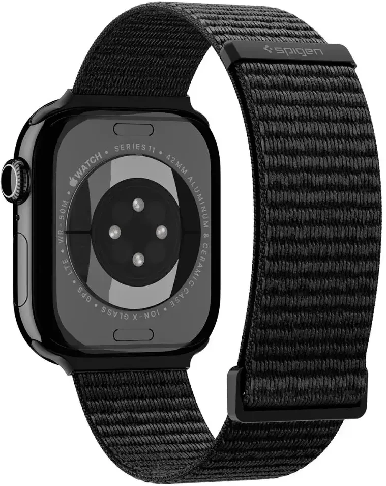 Spigen WBF01 apyrankė, skirta Apple Watch 44 / 45 / 46 / 49 mm - juoda