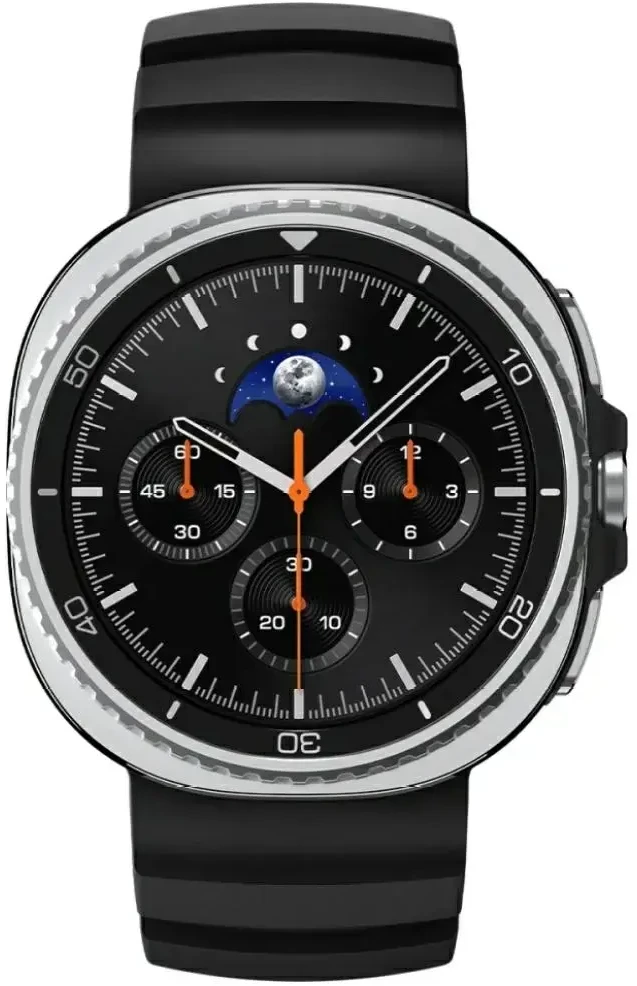 Spigen Silicone Band, juodas - Samsung Galaxy Watch 8 46mm/44mm/40mm