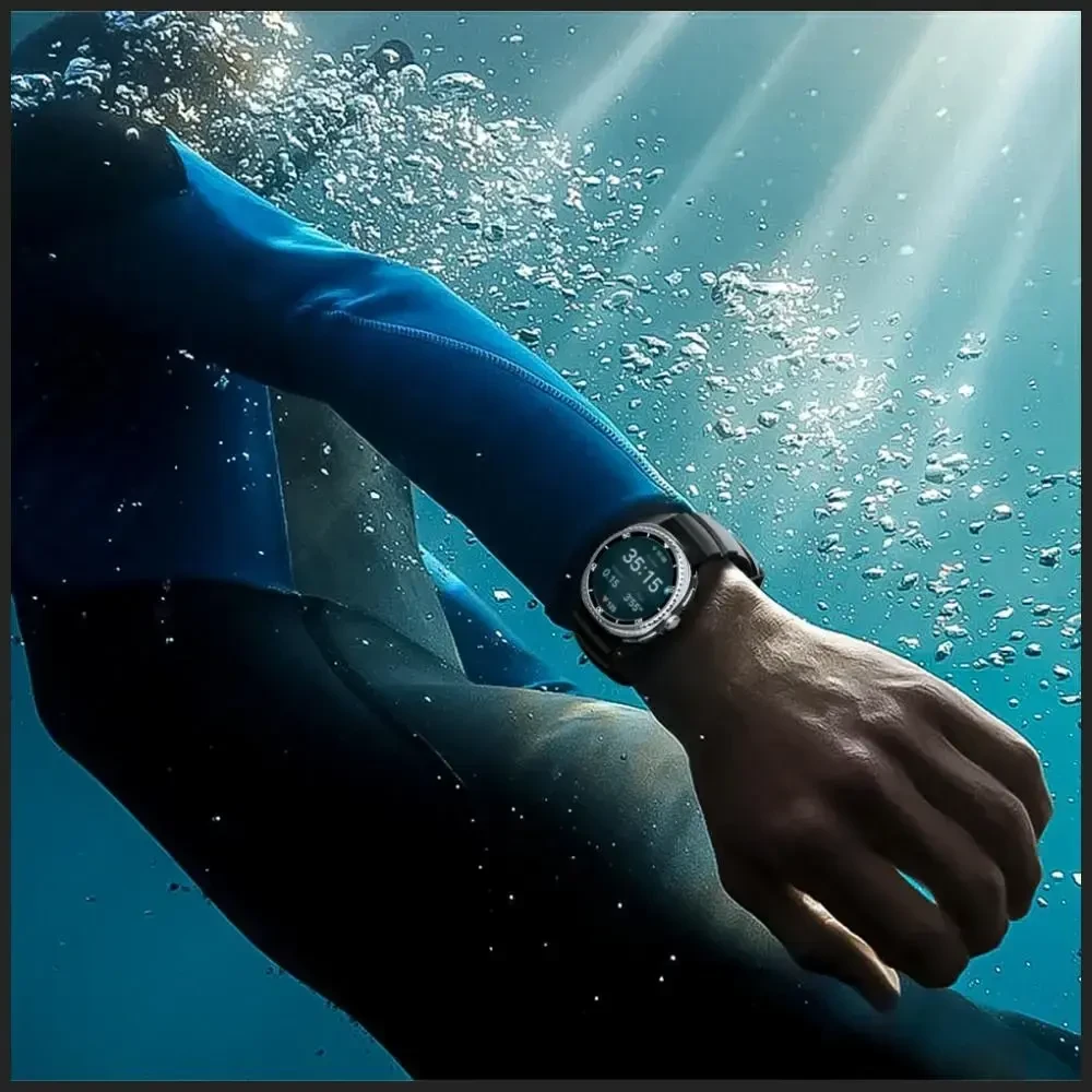 Spigen Silicone Band, juodas - Samsung Galaxy Watch 8 46mm/44mm/40mm