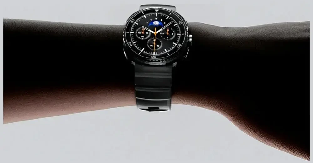 Spigen Silicone Band, juodas - Samsung Galaxy Watch 8 46mm/44mm/40mm