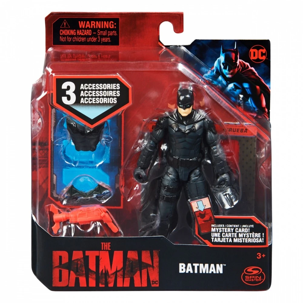 Spin Master BATMAN 4'' figūrėlė su aksesuarais, 6061619