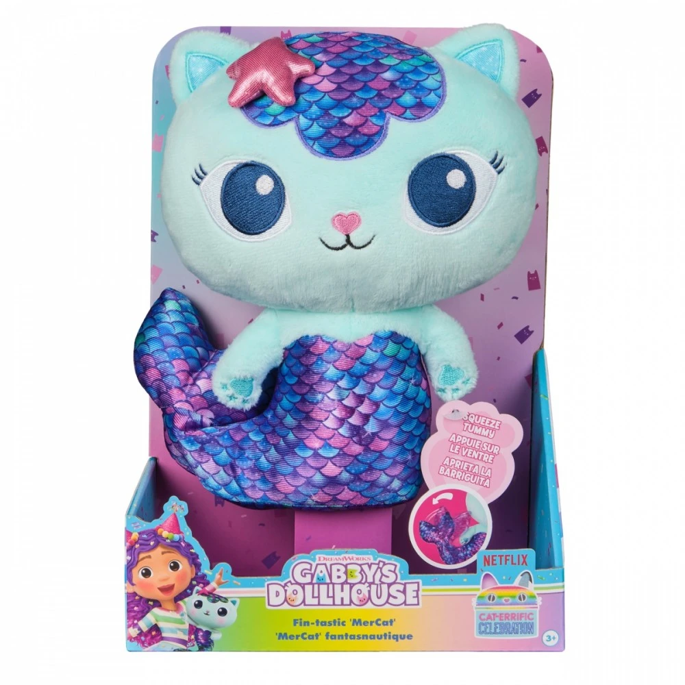 Spin Master „Gabi's Cat House“: „Mermaid Plush Deluxe“.