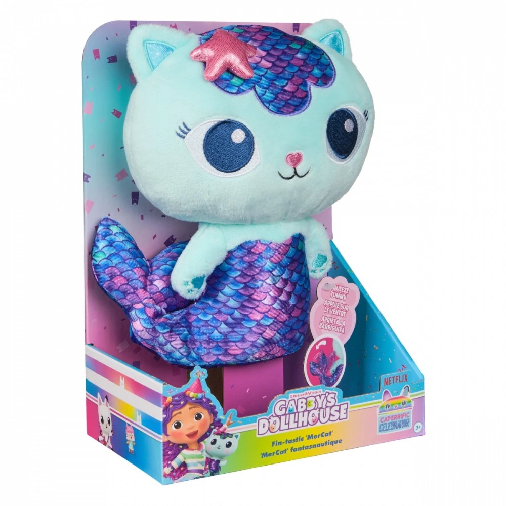 Spin Master „Gabi's Cat House“: „Mermaid Plush Deluxe“.