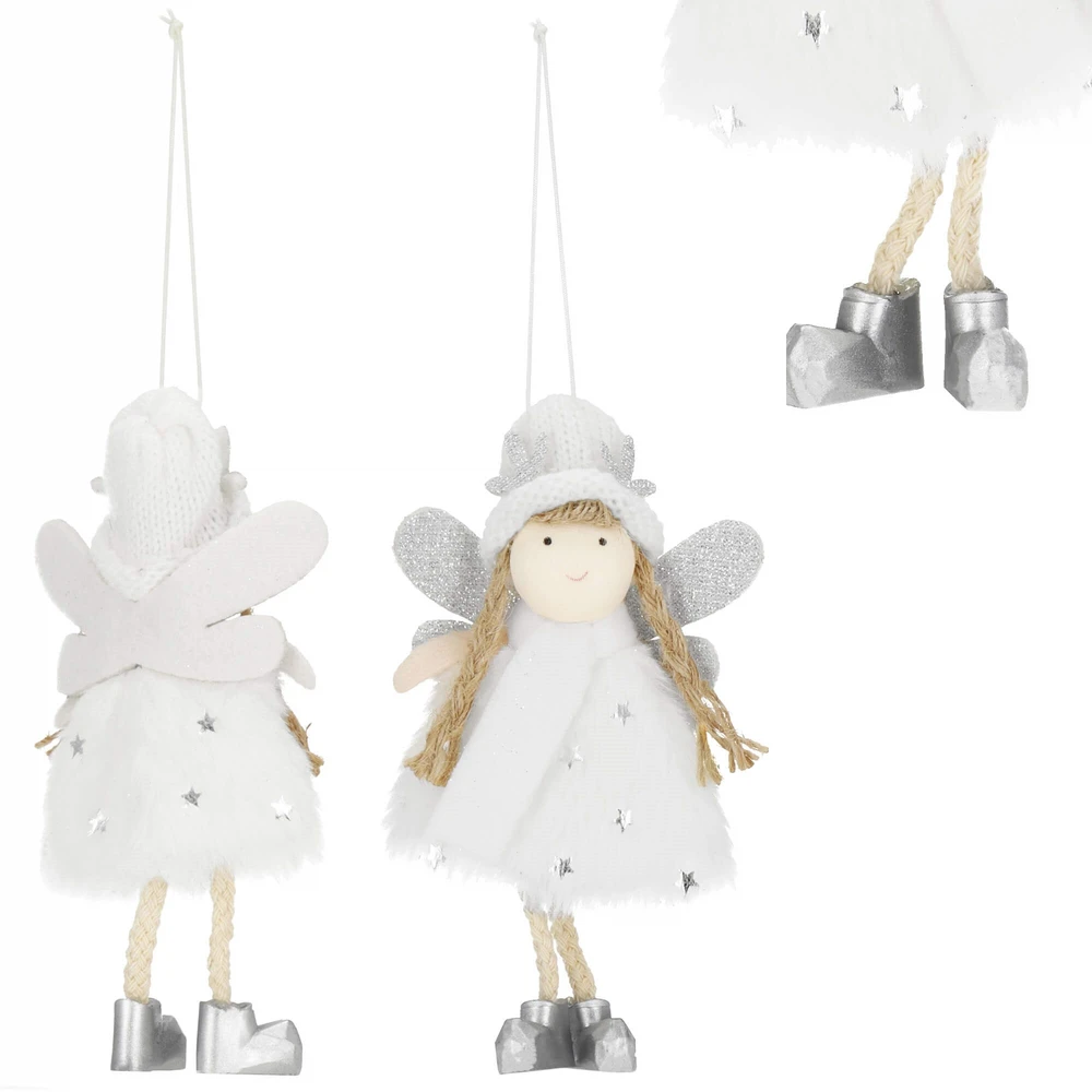 Kalėdinė puošmena Springos, angel, 14 cm