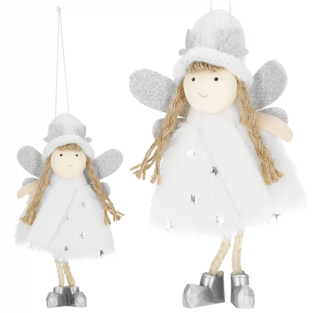 Kalėdinė puošmena Springos, angel, 14 cm