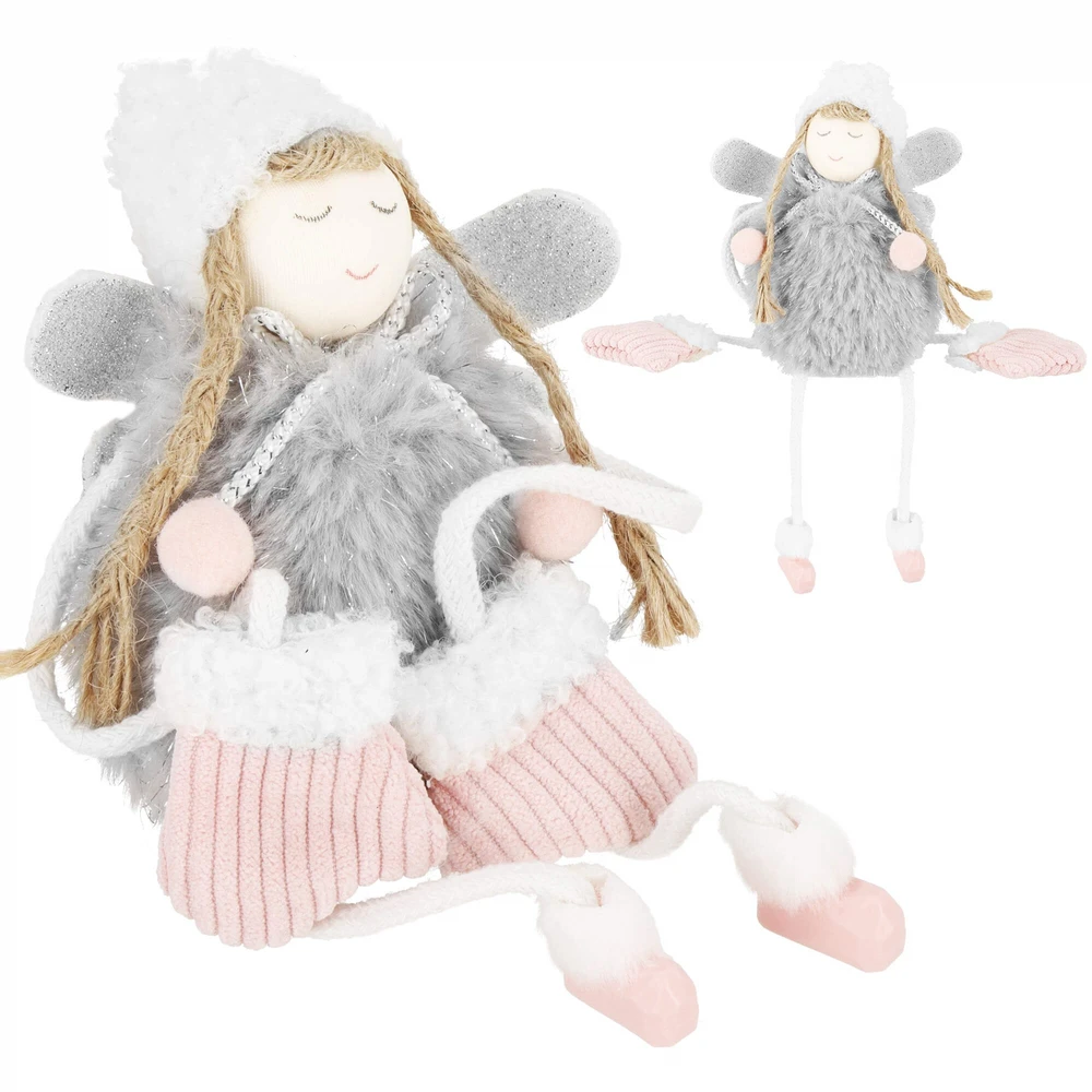 Kalėdinė puošmena angelas Springos 23x10x3,5 cm