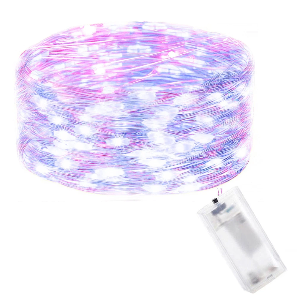 Springos Mikrolempučių girlianda su 20 LED diodų, 1,9 m
